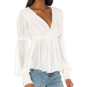 Free People Day Dreaming peasant blouse